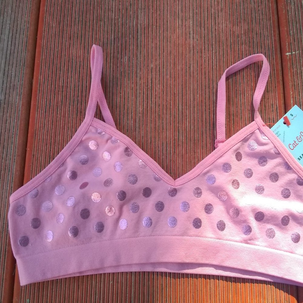 girls seamless soft training bra size S